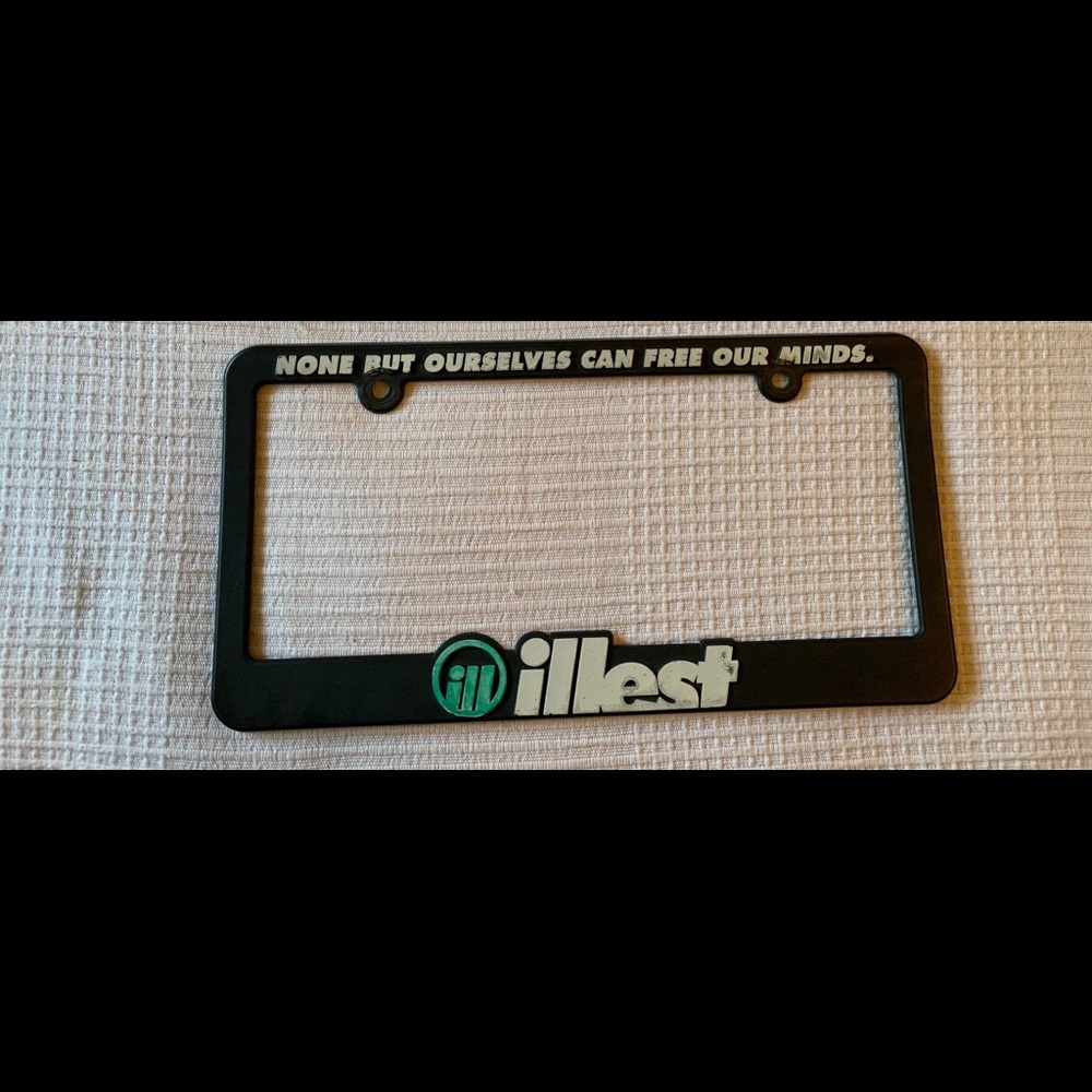 Illest License Plate Frame *USED*